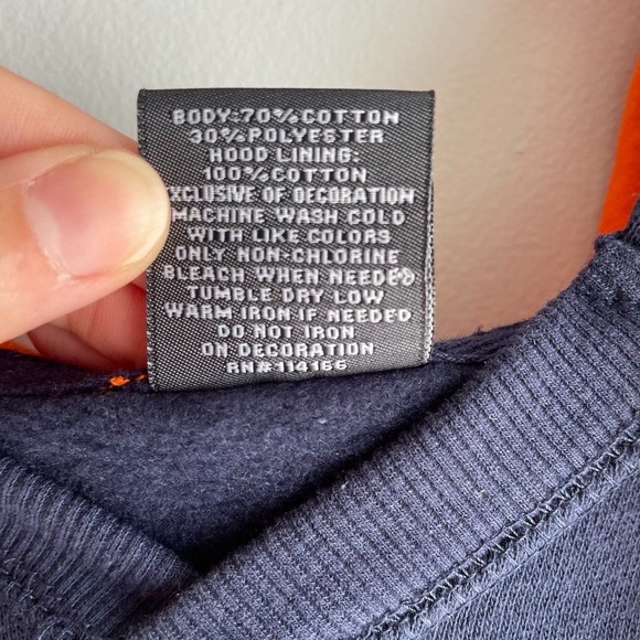 Stadium Athletics Navy Auburn University Ladies Hoodie, M - Picture 4 of 6